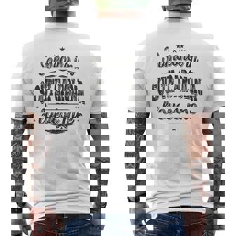 Someone In South Carolina Loves Me Men's Back Print T-Shirt | Mazezy