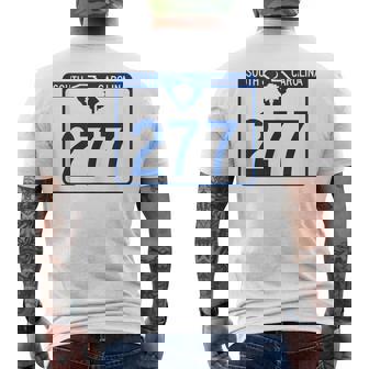 South Carolina Highway 277 Sign SC-277 State HWY Tank Top Men's Back Print T-Shirt | Mazezy