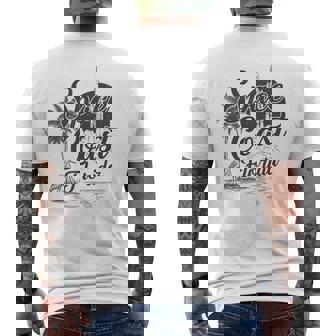 Space Coast Florida Artwork Men's Back Print T-Shirt | Mazezy