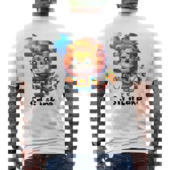 Sri Lanka Tshirt Sri Lankan Maps Sri Lanka Flag For Kids Men's Back Print T-Shirt | Mazezy