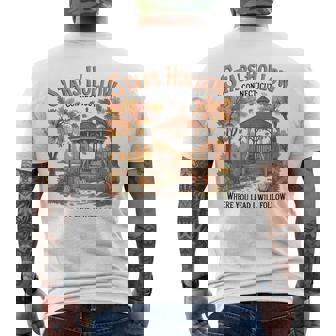 Stars Hollow Where You Lead I Will Follow Autumn Vintage Men's T-shirt Back Print | Seseable FR