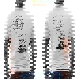 Stimulus Check Now Crying Baby Meme Government Money Men's Back Print T-Shirt | Mazezy