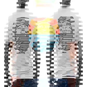 Table Rock Lake Arkansas AR Sunset Vacation Souvenir Men's Back Print T-Shirt | Mazezy