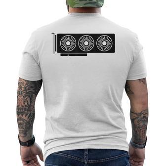 Tarjeta Gráfica Gpu Tech Guy Geek Nerdoporte Técnico Camiseta Hombre Estampado Espalda - Regaloses