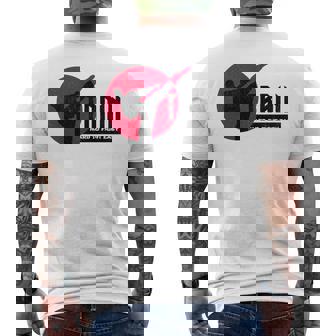 Train Hard Fight Easy Preparation Leads To Success Premium Men's Back Print T-Shirt | Mazezy