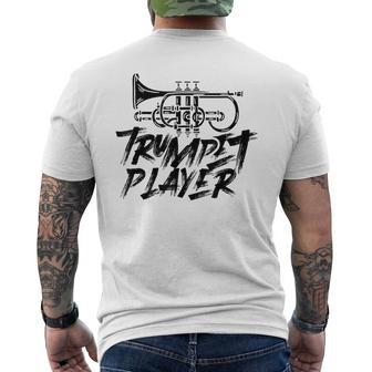 Trompette Musicien Trompette T-shirt imprimé au dos - Cadeauxyz