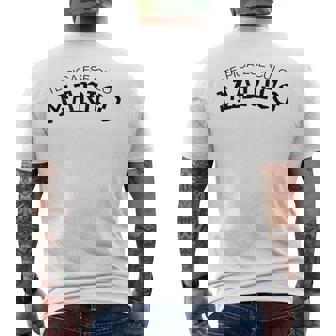 Venezuelan Slang Phrase – Te Pica Humor Latino T-Shirt Men's Back Print T-Shirt | Mazezy