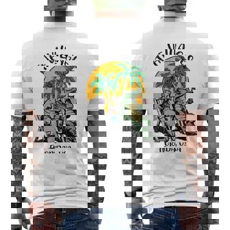 Villages Florida Usa Mana Alligator Men's T-shirt Back Print | Mazezy