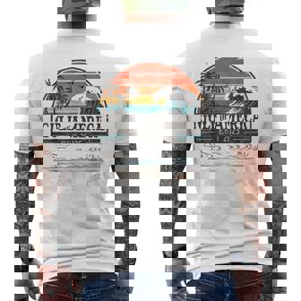 Vintage Gulf Of America Us American Flag Est 2025 Ee Men's T-shirt Back Print - Monsterry