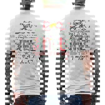 Xmas Probably Just Gonna Jingle Some Of The Way I'm Tired Men's T-shirt Back Print | Mazezy