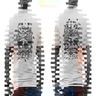 Y2k Grunge Aesthetic Alt Goth Skull Cross Gothic Men's T-shirt Back Print | Mazezy