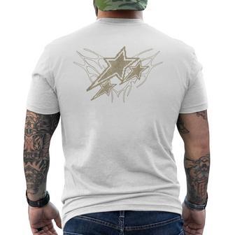 Y2ktars 2000S Tattoo Beigeintage Grunge Graphic T-shirt imprimé au dos - Cadeauxyz