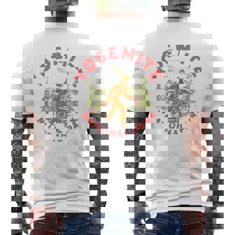 Yosemite National Park Ranger Bigfoot 80Sasquatch メンズTシャツ バックプリント - Kawaiitshirt