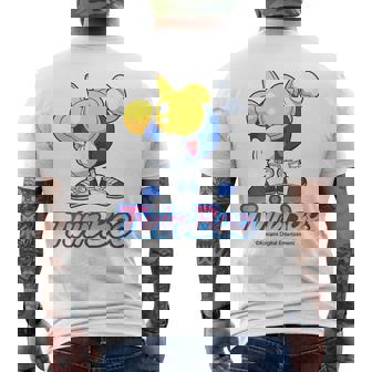 「ツインビー」ツインビーB メンズTシャツ バックプリント - Kawaiitshirt