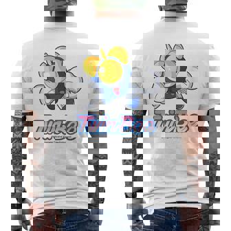 「ツインビー」ツインビー（D） メンズTシャツ バックプリント - Kawaiitshirt