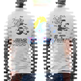 「ツインビー」ツインビー（E） メンズTシャツ バックプリント - Kawaiitshirt