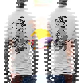 【まんが】クレヨンしんちゃん 三輪車しんちゃん メンズTシャツ バックプリント - Kawaiitshirt