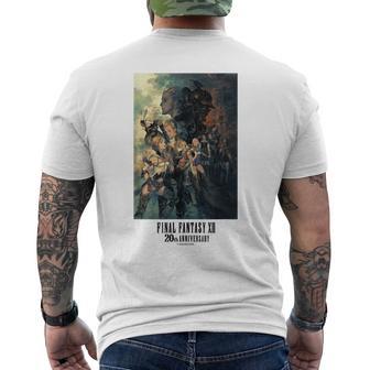 【公式】Final Fantasy アニバーサリーコレクション Ffxii Tza パッケージアート② メンズTシャツ バックプリント - Kawaiitshirt