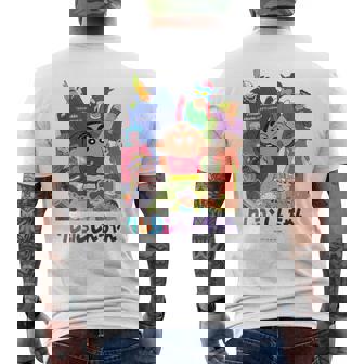 【映画】クレヨンしんちゃん アクション仮面vsハイグレ魔王 ポスター メンズTシャツ バックプリント - Kawaiitshirt