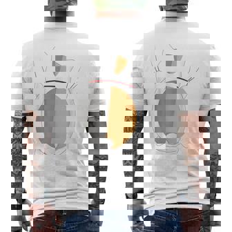 おもしろ猫ニャンコ先生 メンズTシャツ バックプリント - Kawaiitshirt