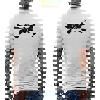 かっこいい日本武道空手柔道黒帯 メンズTシャツ バックプリント - Kawaiitshirt