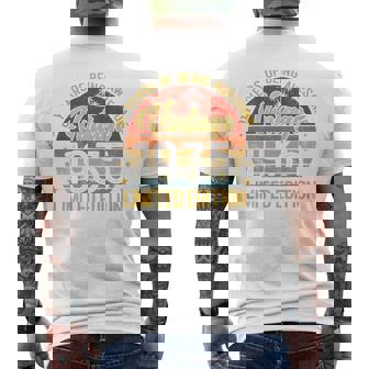 オンバック レトロ ヴィンテージ 1935年3月 91歳 91歳の誕生日 メンズTシャツ バックプリント - Kawaiitshirt