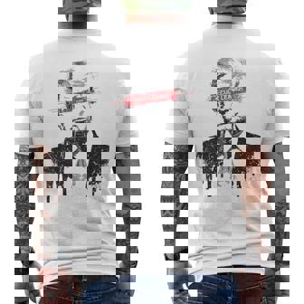 カルト指導者 反トランプ 反大統領 ドナルド・トランプ メンズTシャツ バックプリント - Kawaiitshirt