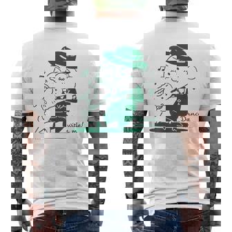 クレヨンしんちゃん マサオくんと踊ろう！ メンズTシャツ バックプリント - Kawaiitshirt