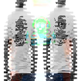 クールなブロッコリーdjミュージックパーティーバイブ面白いデザイン。 メンズTシャツ バックプリント - Kawaiitshirt