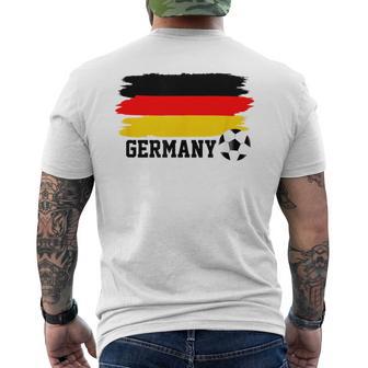 サッカードイツ代表 メンズTシャツ バックプリント - Kawaiitshirt