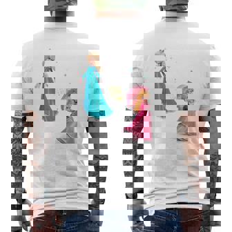 ザ・スーパーマリオギャラクシー・ムービーtarry Princess Duo 長袖tシャツ メンズTシャツ バックプリント - Kawaiitshirt