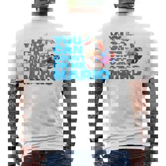 ザ・スーパーマリオギャラクシー・ムービーtoad Count On Me In Thetars メンズTシャツ バックプリント - Kawaiitshirt