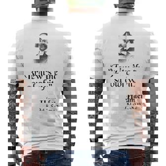 シェイクスピアの名言 メンズTシャツ バックプリント - Kawaiitshirt