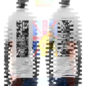 ジェフベック_002_Back Printed メンズTシャツ バックプリント - Kawaiitshirt