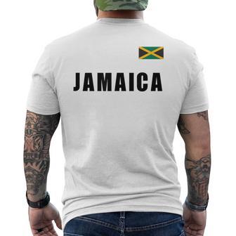 ジャマイカ カリブ海に浮かぶ小さな島国 メンズTシャツ バックプリント - Kawaiitshirt