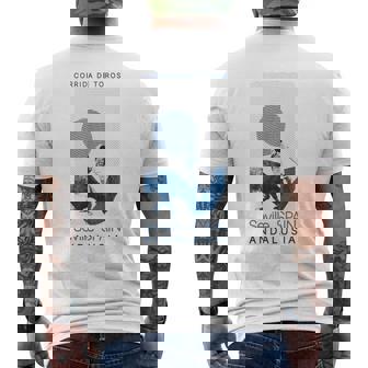 セビリア スペイン 闘牛 アンダルシア メンズTシャツ バックプリント - Kawaiitshirt