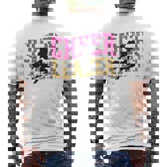 チア チアリーディング チアリーダー 長袖tシャツ メンズTシャツ バックプリント - Kawaiitshirt