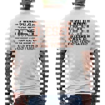 ディーゼルカフェインで走るトラック運転手 長袖tシャツ メンズTシャツ バックプリント - Kawaiitshirt