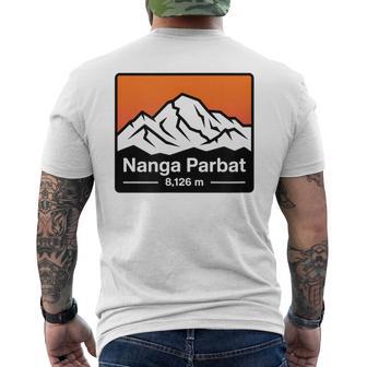 ナンガパルバット メンズTシャツ バックプリント - Kawaiitshirt