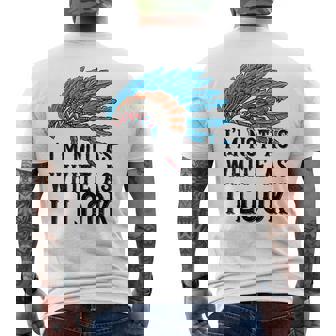 ネイティブ・アメリカン・インディアン I'm Not As 先住民族 メンズTシャツ バックプリント - Kawaiitshirt