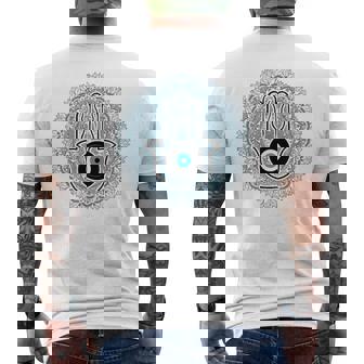 ハムサの手 メンズTシャツ バックプリント - Kawaiitshirt