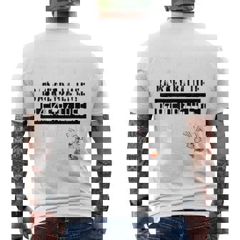 バスケットボール Basketball Life ラビット メンズTシャツ バックプリント - Kawaiitshirt