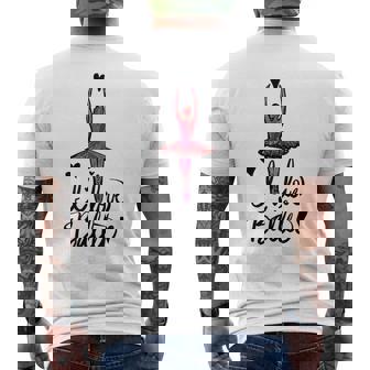 バレエ大好き メンズTシャツ バックプリント - Kawaiitshirt