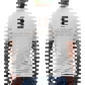 パスファインダー小隊、イギリス陸軍空挺tシャツ落ち着いた メンズTシャツ バックプリント - Kawaiitshirt