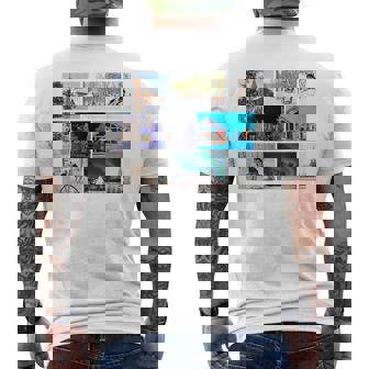 フィンランド ラップランド メンズTシャツ バックプリント - Kawaiitshirt