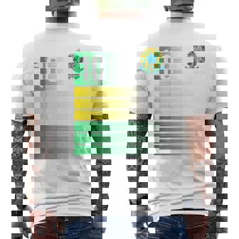 ブラジル国旗 10番 ブラジル サッカー メンズ レディース ボーイズ ガールズ キッズ メンズTシャツ バックプリント - Kawaiitshirt