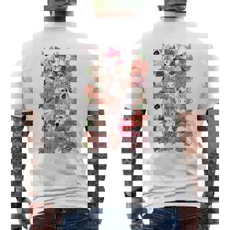 ブルテリアだから メンズTシャツ バックプリント - Kawaiitshirt