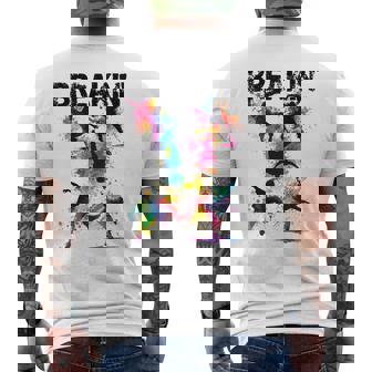 ブレイキン 面白いtシャツ ブレイクダンス おもしろtシャツ ダンス メンズ 文字入り おもしろ おもしろい メンズTシャツ バックプリント - Kawaiitshirt