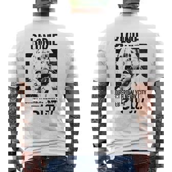 ブロンディ メンズTシャツ バックプリント - Kawaiitshirt