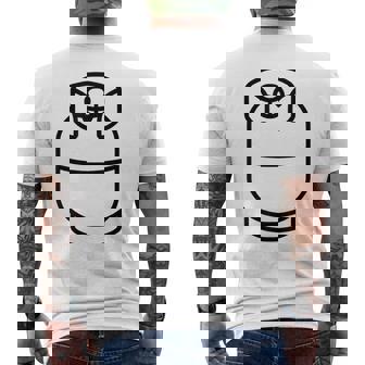 プロパンタンクコスチューム ハロウィン グリル クック グループコスチューム メンズTシャツ バックプリント - Kawaiitshirt